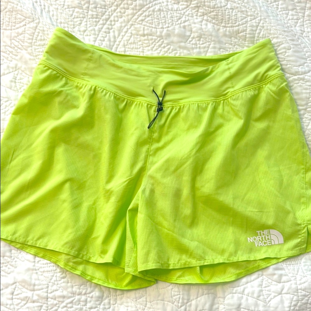 The North Face Women's Neon Green Shorts
